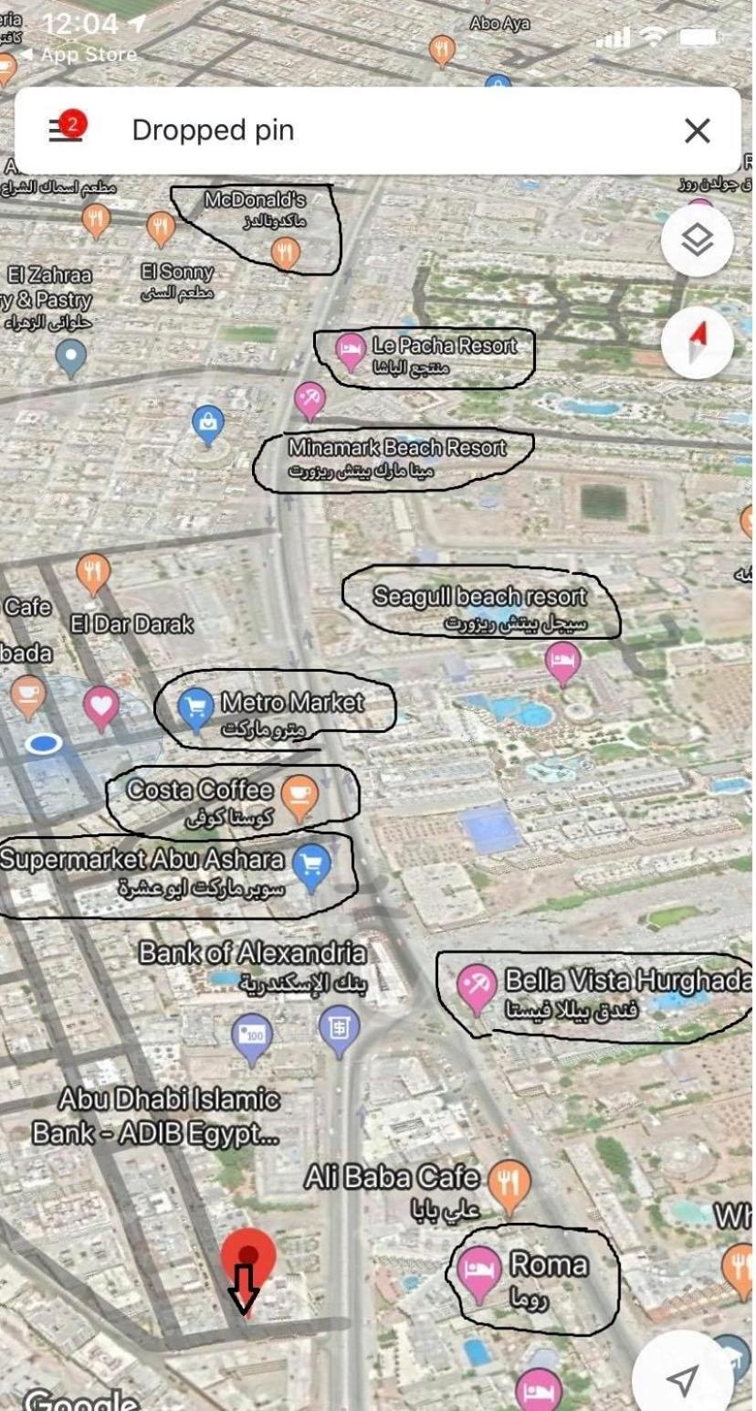 Roma Apartment Hurghada Eksteriør billede